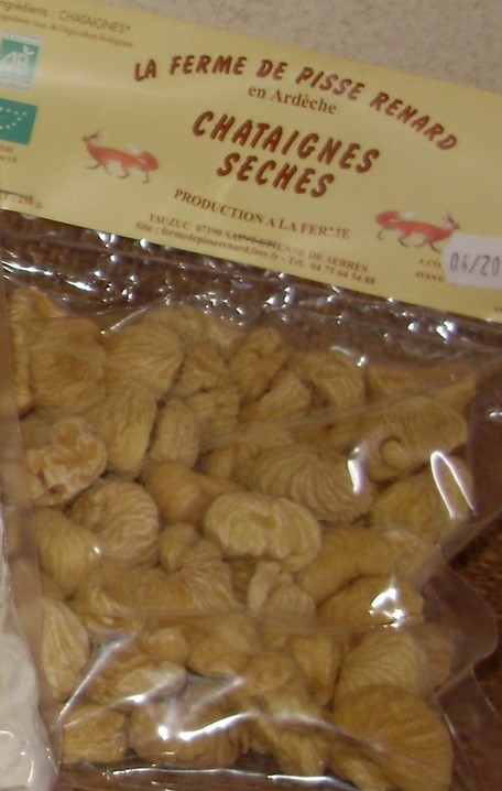 Pisse Renard - Châtaignes sèches (300g)