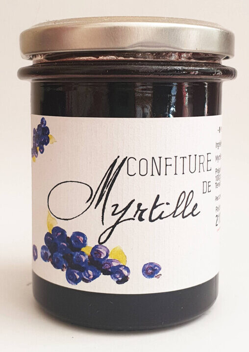 Le Bateleur - Confiture de Myrtille 210g
