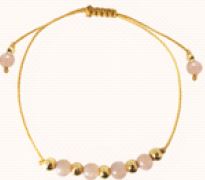 ALOE - Bracelet cordon doré en plaqué or - BR62005PLR