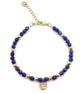 ALOE - Bracelet motif Arbre de vie plaqué or Lapis Lazuli - BR21014LL