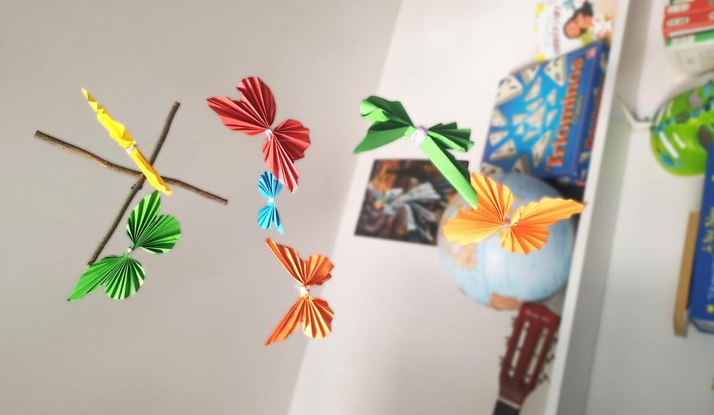 Les Échappées : Atelier création de mobile à papillons colorés (Tarif unique) 2/07-27/08