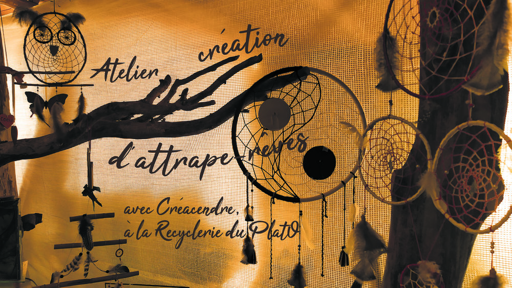 Les Échappées : Atelier création d'attrape-rêves (Tarif unique) 2/07-27/08