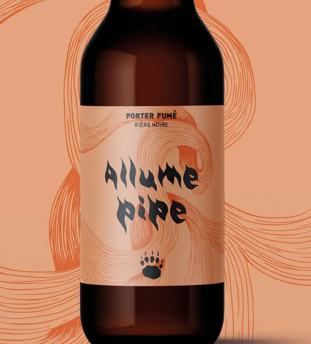 L'Agrivoise - Allume Pipe 33cl (bière noire)