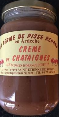 Pisse Renard - Crème de Châtaignes aux écorces d'orange (370g)