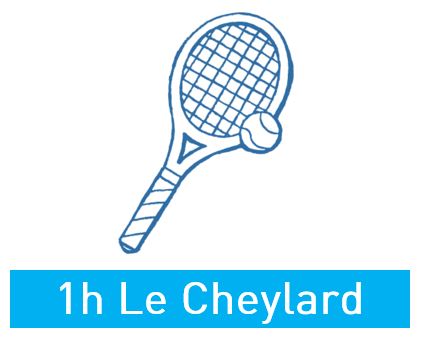 [900 4648 1] Tennis 1 heure avec prêt matériel (Le Cheylard)