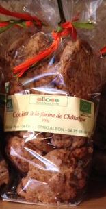 Ferme de Faÿs - Cookies à la farine de châtaignes 200g