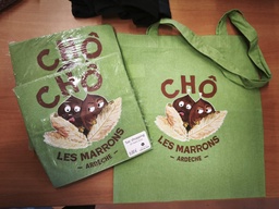 Sac shopping "Chô les Marrons" - Impressions Chevalier